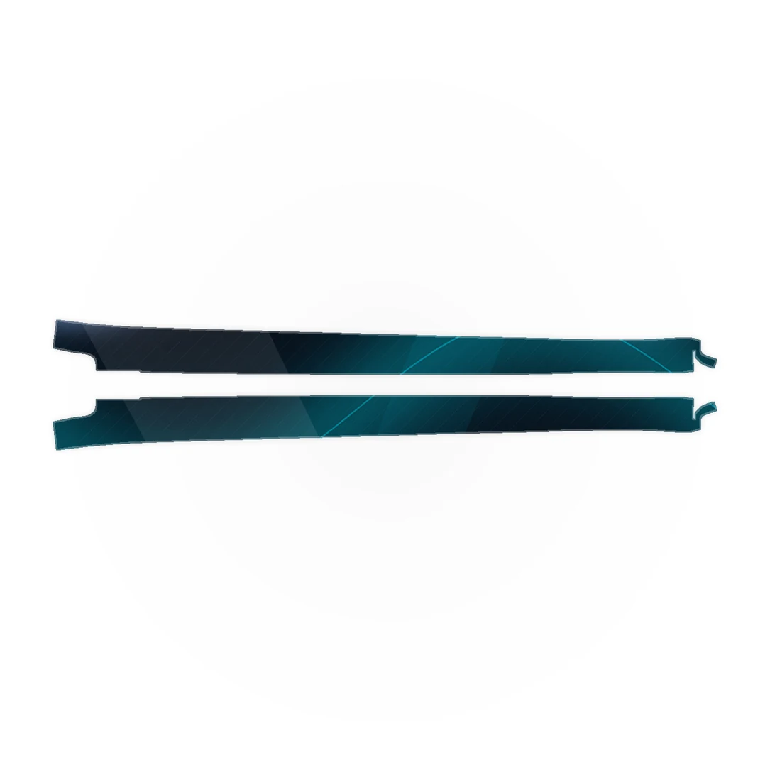 2021.5 – 2023 Tesla Model S Plaid Rocker Panels – Paint Protection Film precut paint protection film pattern