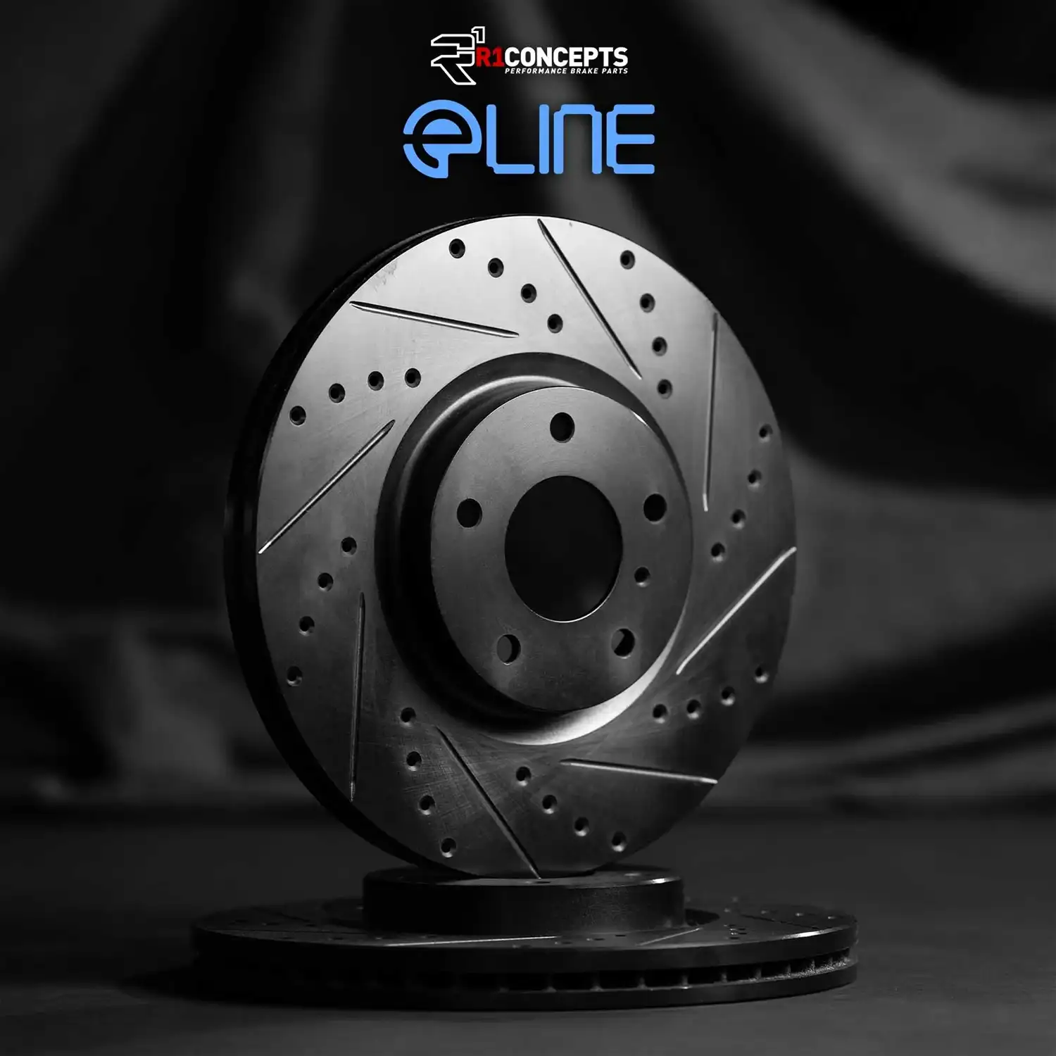 R1 Concepts Front Brake Rotor Kit _Brake Rotors_ Brake Disc _Drilled and Slotted WHPN1-11006 3 R1 Concepts Front Brake Rotor Kit _Brake Rotors_ Brake Disc _Drilled and Slotted WHPN1-11006 - Image 3