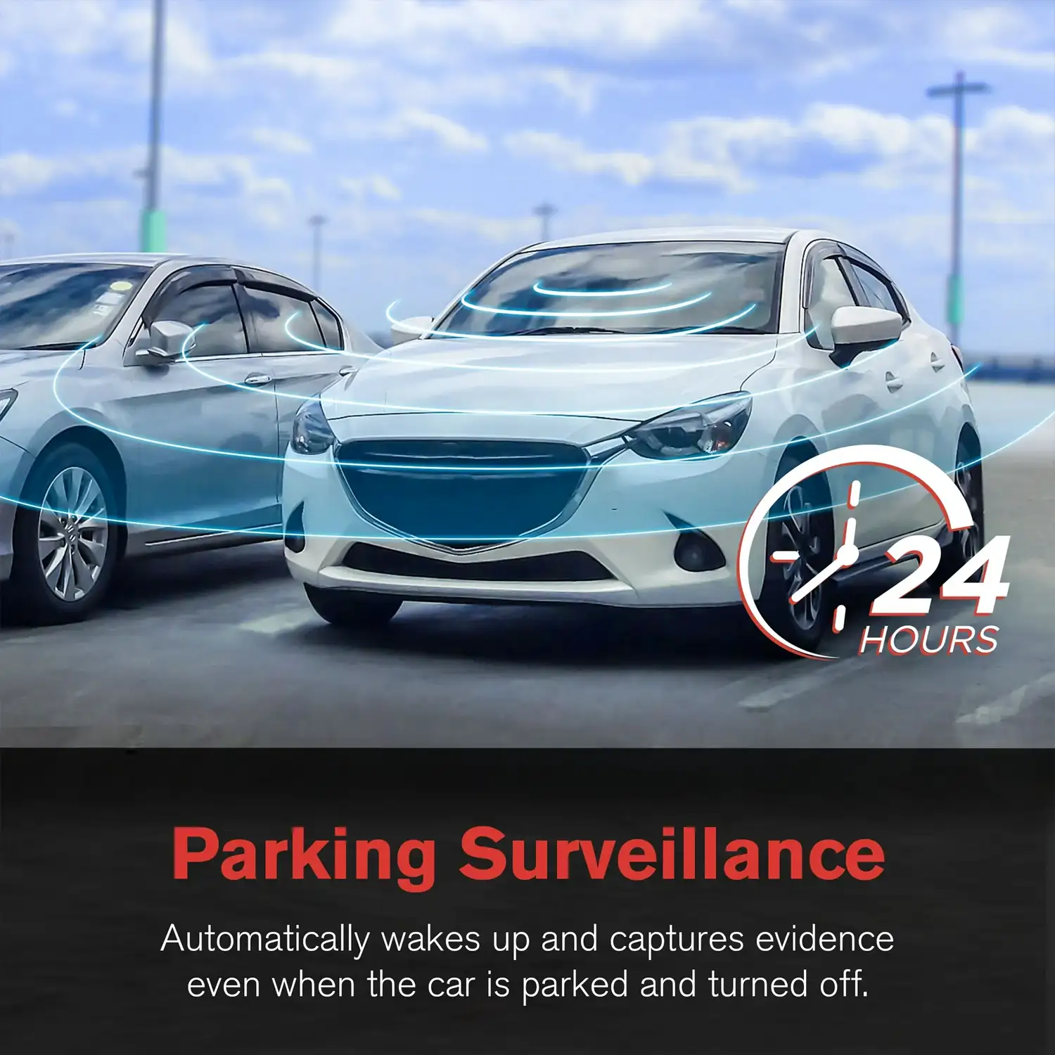 YADA 1080P Roadcam, Full-HD Day or Night, Smart G-sensor Recording 24_7, Motion Detection, SD Card Included, BT533146 3 YADA 1080P Roadcam, Full-HD Day or Night, Smart G-sensor Recording 24_7, Motion Detection, SD Card Included, BT533146 - Image 3